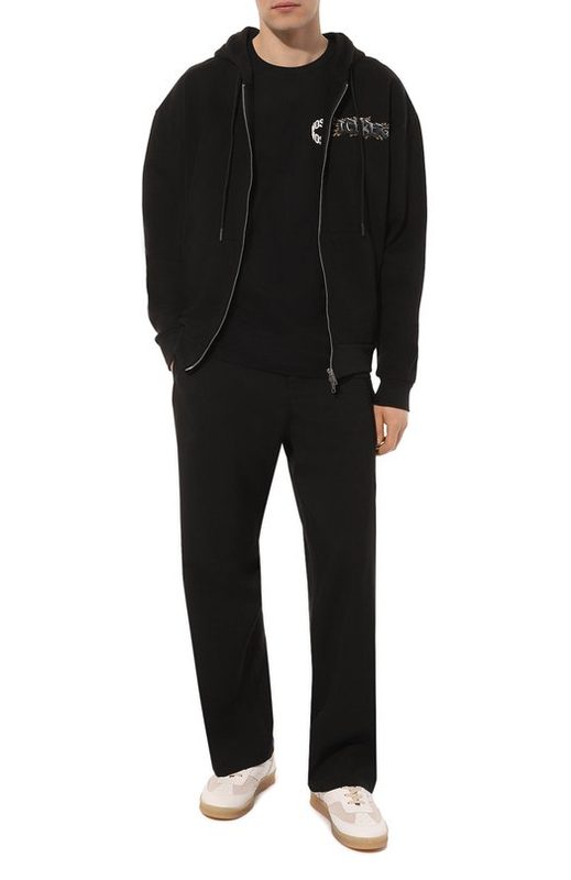 Хлопковая футболка Moschino 2