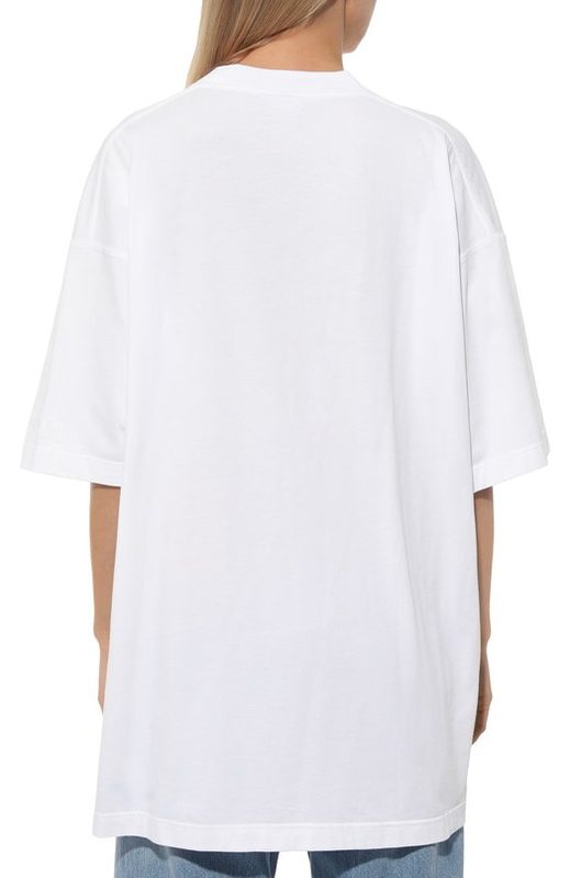 Хлопковая футболка VETEMENTS 4