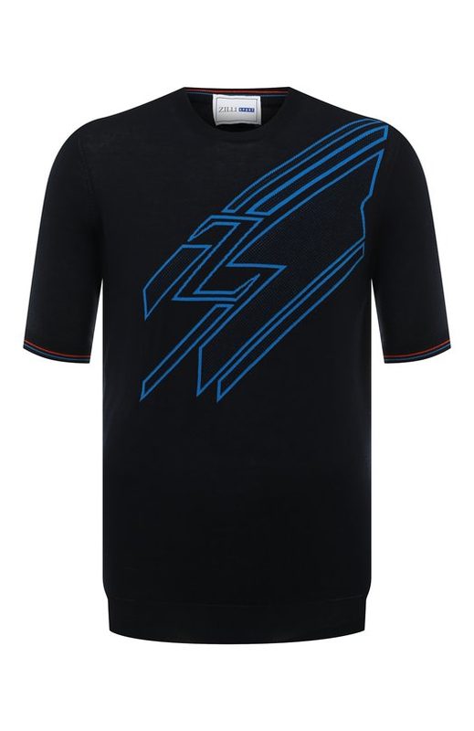 Хлопковый джемпер Zilli Sport