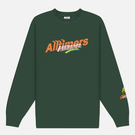 Мужская толстовка Alltimers Layers Crew, цвет зелёный
