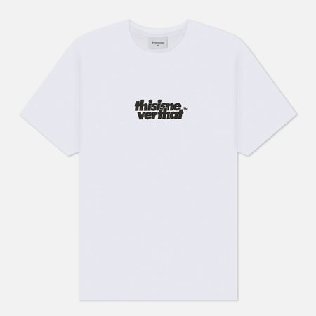 Мужская футболка thisisneverthat OL-Logo Regular, цвет белый
