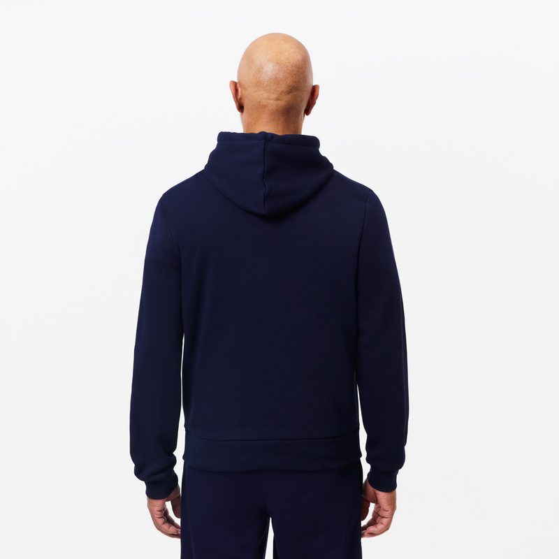 Мужское худи Lacoste классического кроя с флисом 2