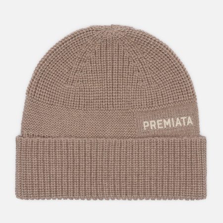 Шапка Premiata Halta 17, цвет бежевый