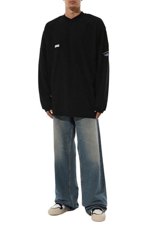 Хлопковый лонгслив VETEMENTS 5