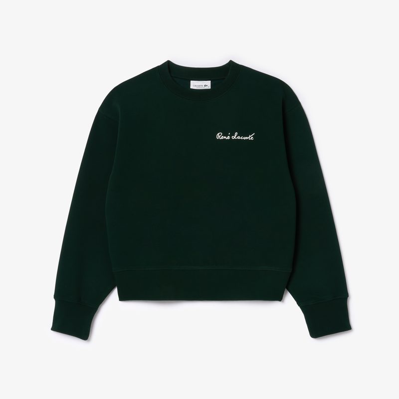 Женский свитшот Lacoste оверсайз 5