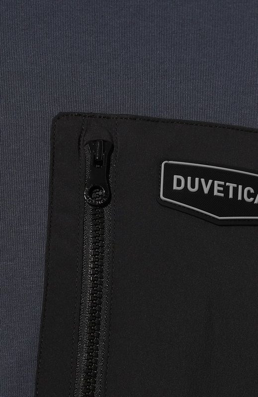Хлопковая футболка Duvetica 5