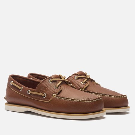 Мужские ботинки Timberland Classic Boat 2-Eye, цвет коричневый