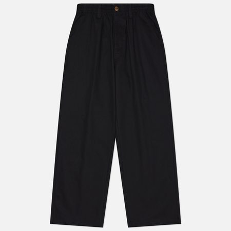 Мужские брюки Butter Goods Wide Leg Q126, цвет чёрный