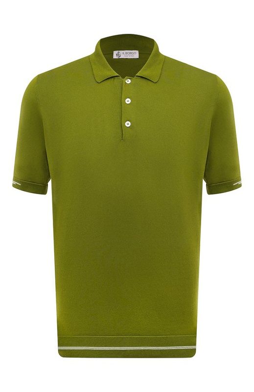 Хлопковое поло Il Borgo Cashmere
