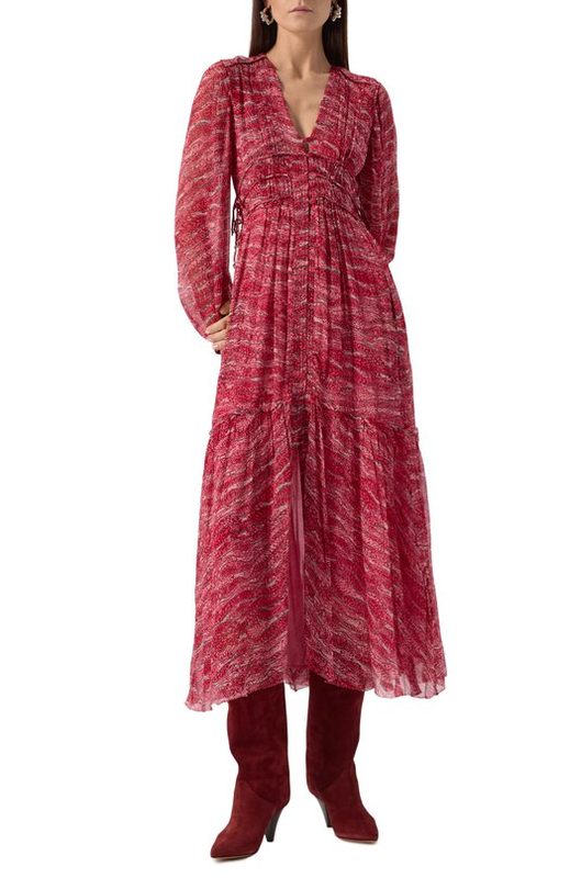 Платье из вискозы Isabel Marant Etoile 3