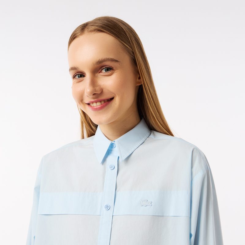 Женская блузка Lacoste свободного кроя 3