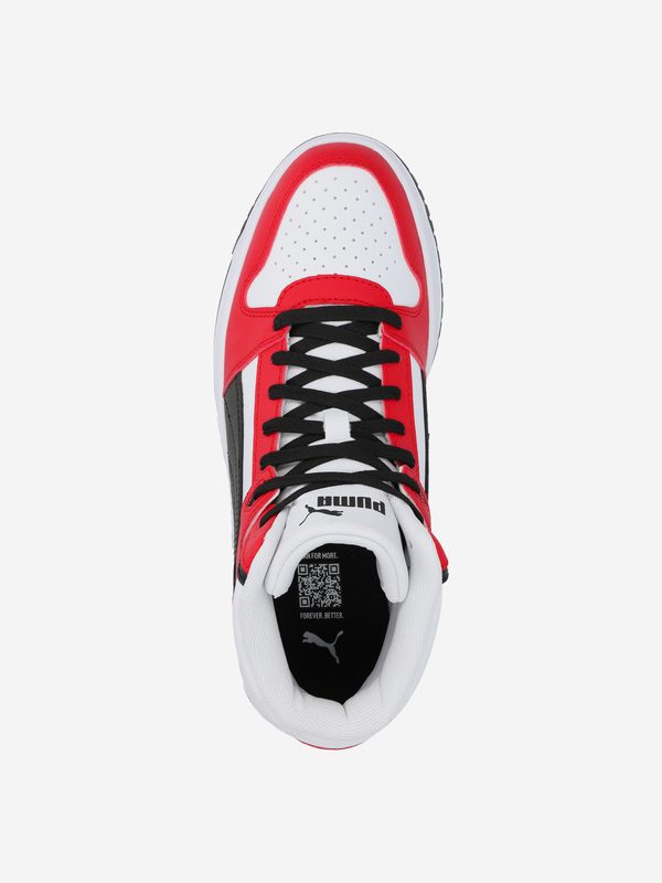 Кеды детские PUMA Rebound Slam Mid, Красный 5
