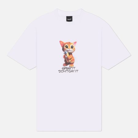 Мужская футболка HUF Spray It, цвет белый