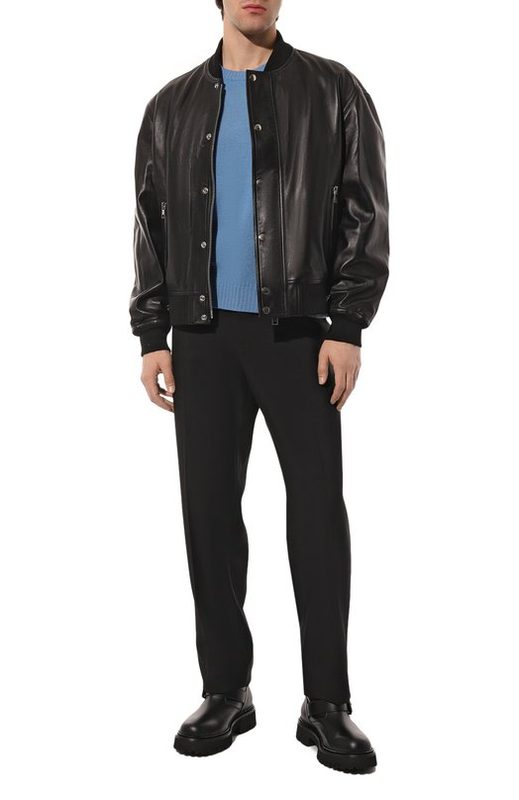 Кожаные сапоги Moschino 2