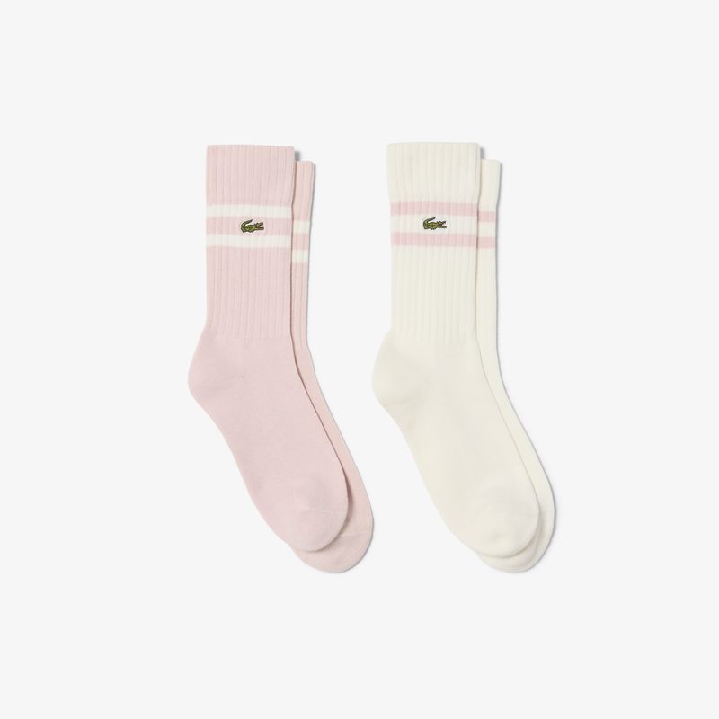 Высокие хлопковые носки Lacoste Terry Sole Унисекс