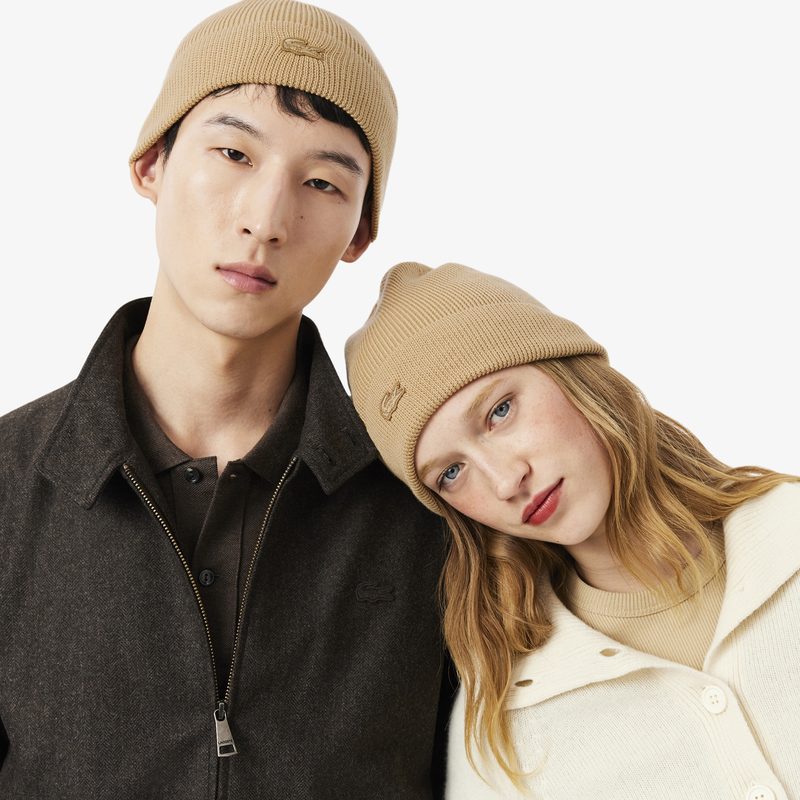 Вязаная шапка Lacoste 3