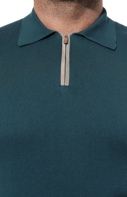 Хлопковое поло Il Borgo Cashmere 5