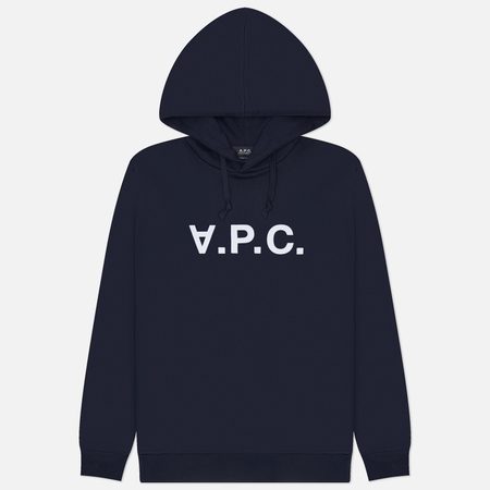 Мужская толстовка A.P.C. Standard Grand V.P.C. GOTS Hoodie, цвет синий