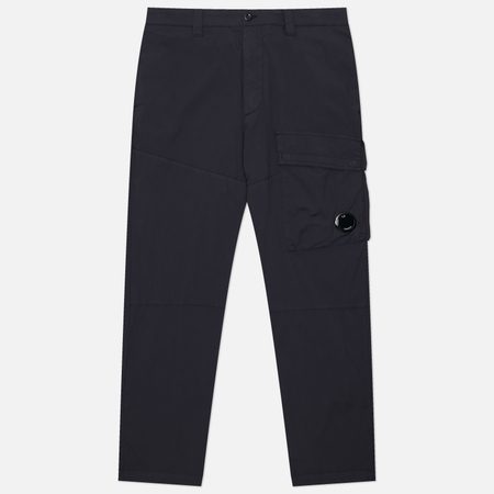 Мужские брюки C.P. Company 50 Fili Stretch Lens Cargo Regular Fit, цвет синий