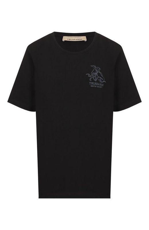 Хлопковая футболка Trussardi