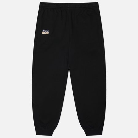 Мужские брюки Evisu Heritage Japanese Kite Daicock Printed, цвет чёрный