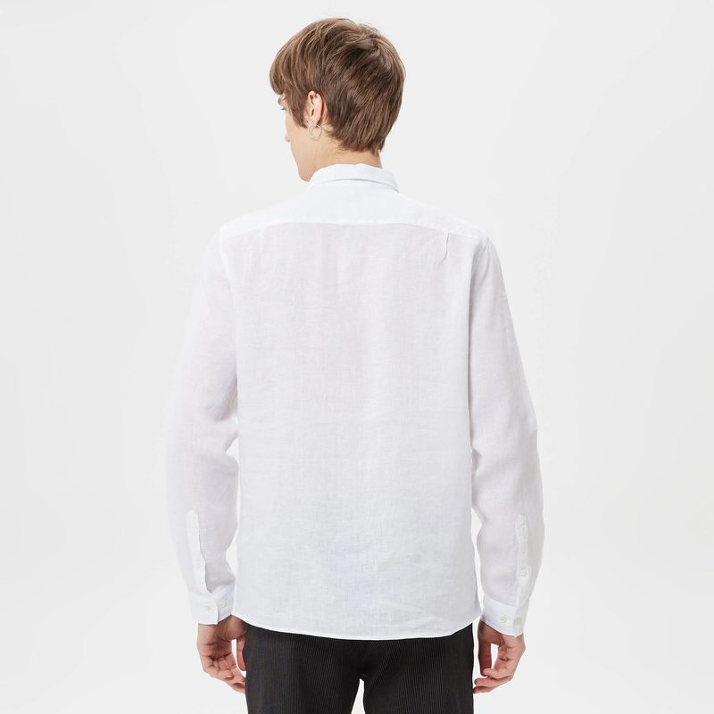 Мужская льняная рубашка Lacoste 2