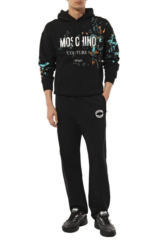 Хлопковые брюки Moschino 2