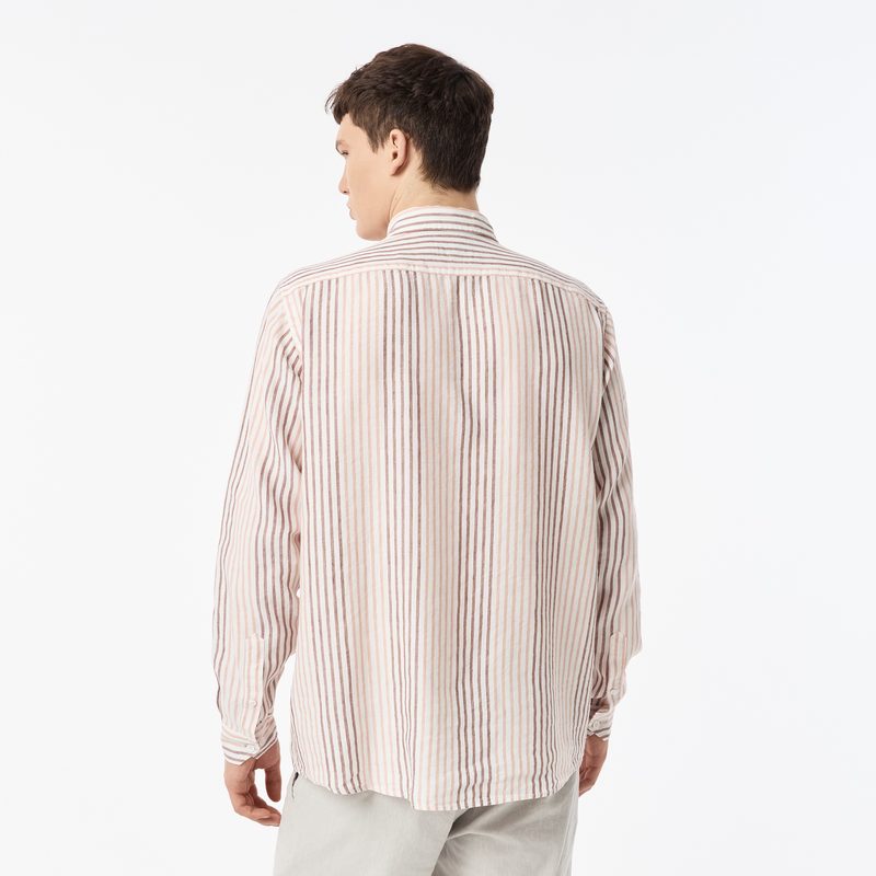 Мужская рубашка Lacoste из льна 2
