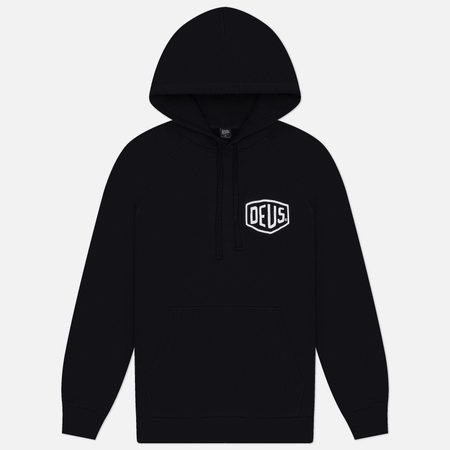 Мужская толстовка Deus Ex Machina Milano Address Hoodie, цвет чёрный