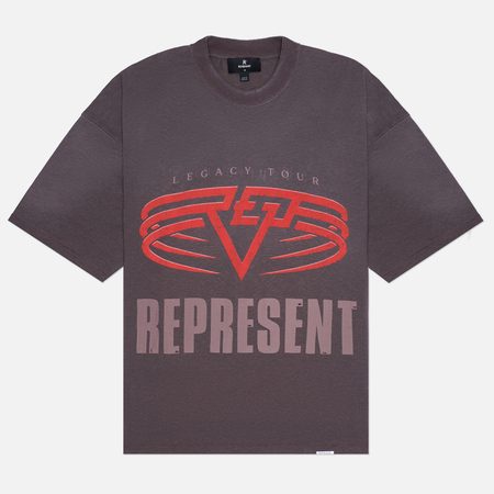 Мужская футболка REPRESENT Reversible Living Legacy Falcon, цвет коричневый