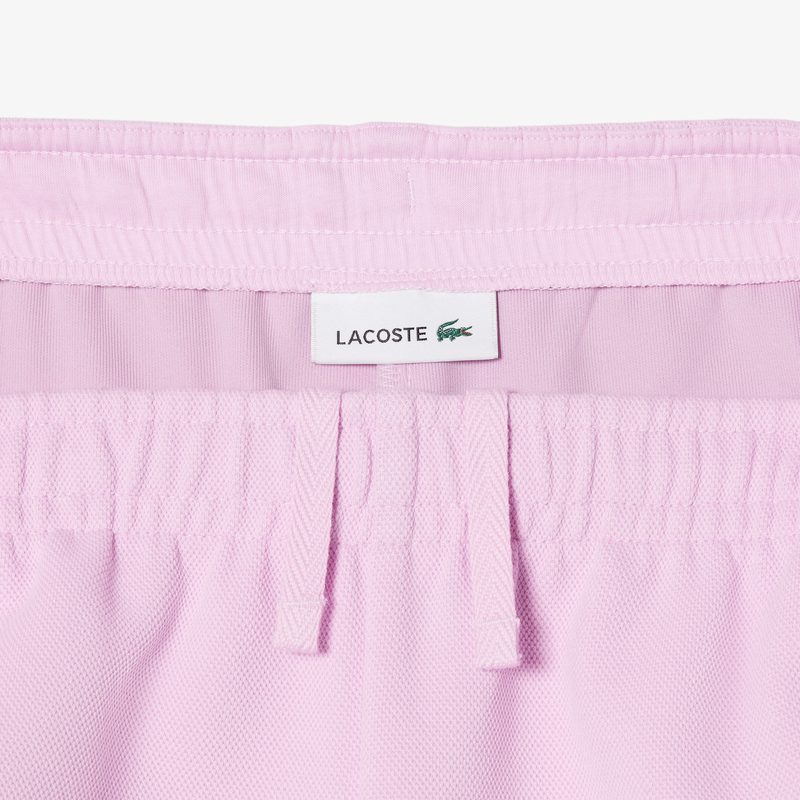 Женские хлопковые шорты Lacoste из пике 5