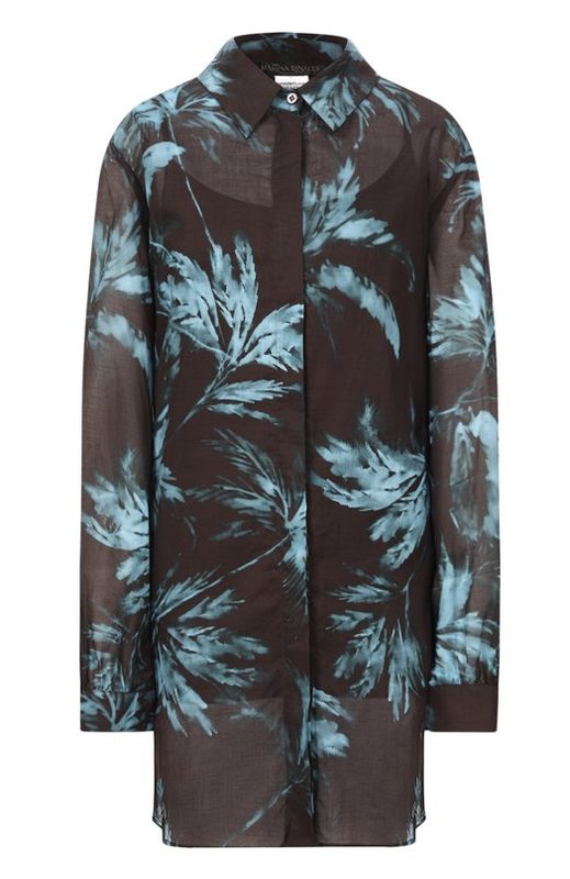 Хлопковая рубашка Weekend Max Mara