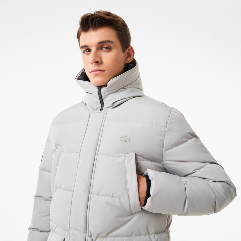 Мужская удлинённая куртка Lacoste с капюшоном 3