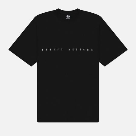 Мужская футболка Stussy S Box, цвет чёрный
