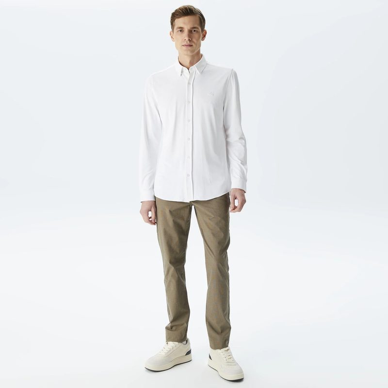 Мужская рубашка Lacoste приталенного кроя 4