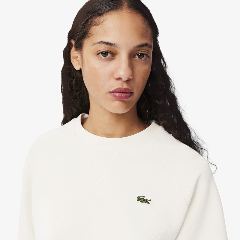 Женский свитшот Lacoste стандартного кроя из хлопка 3