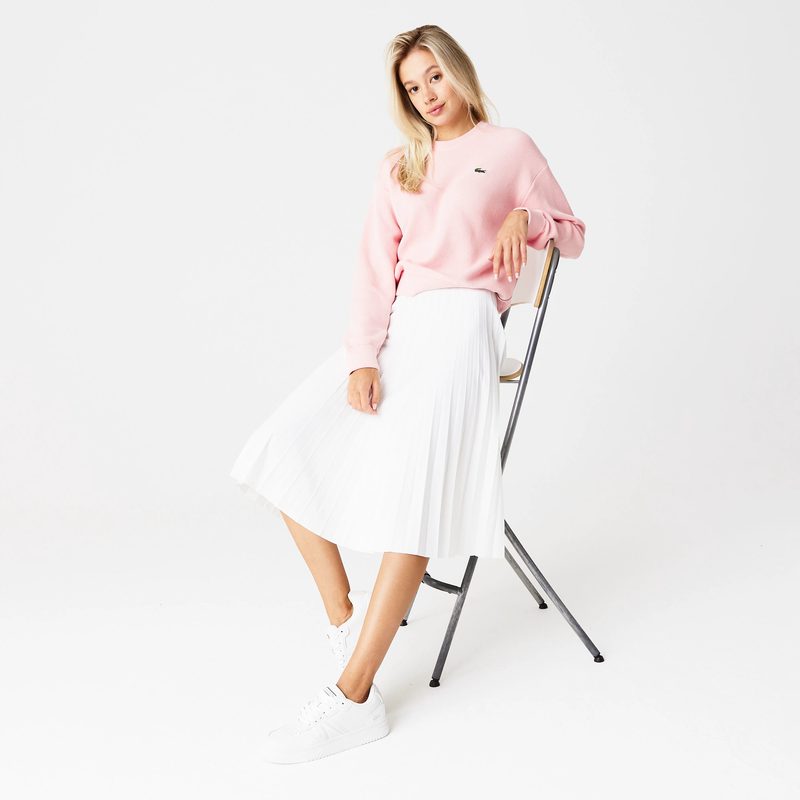 Женская плиссированная юбка Lacoste 5