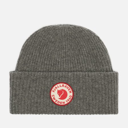 Шапка Fjallraven 1960 Logo, цвет серый