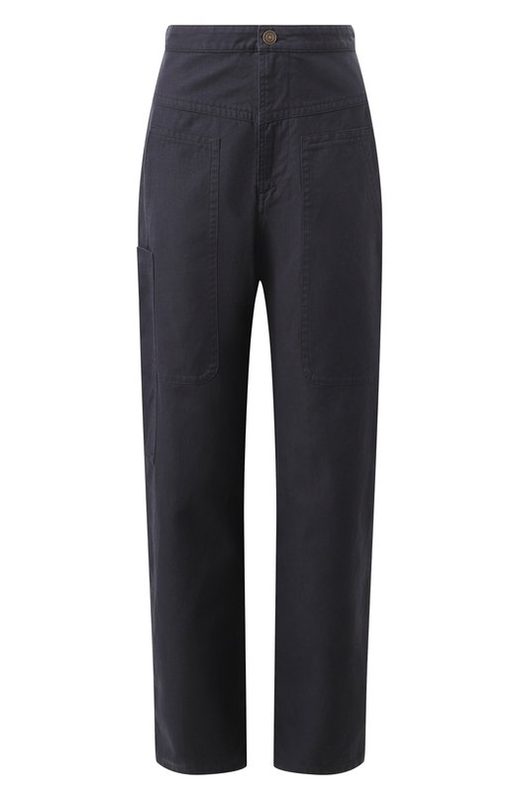Брюки изо льна и хлопка Isabel Marant Etoile