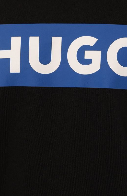 Хлопковый свитшот HUGO Blue 5