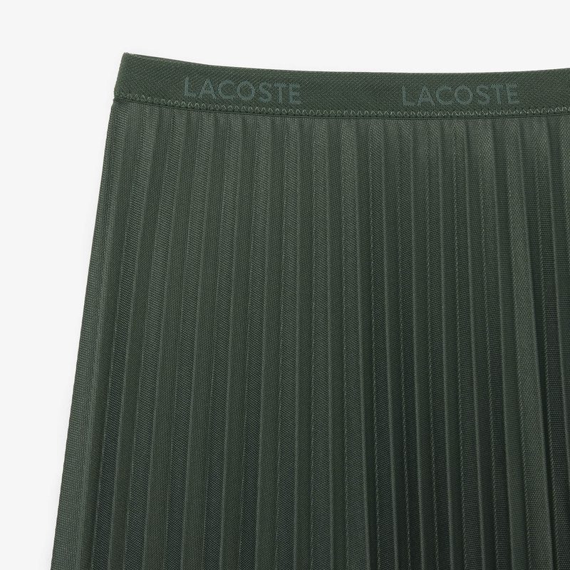 Женская плиссированная юбка Lacoste 5