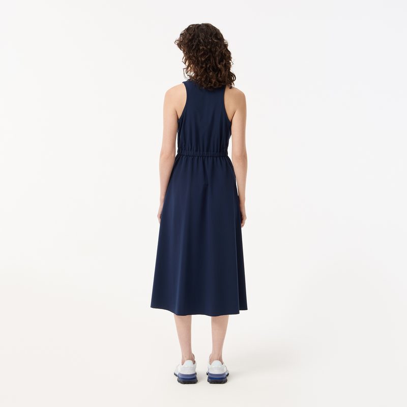Длинное платье Lacoste без рукавов 2