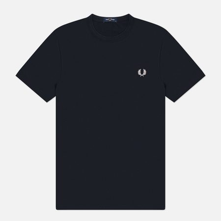 Мужская футболка Fred Perry Crew Neck Regular, цвет синий