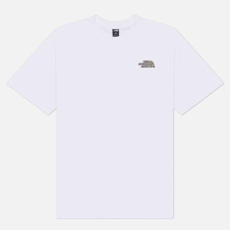 Мужская футболка The North Face Stone Logo Relaxed Graphic, цвет белый