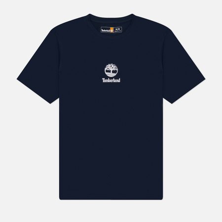 Мужская футболка Timberland Stack Logo, цвет синий