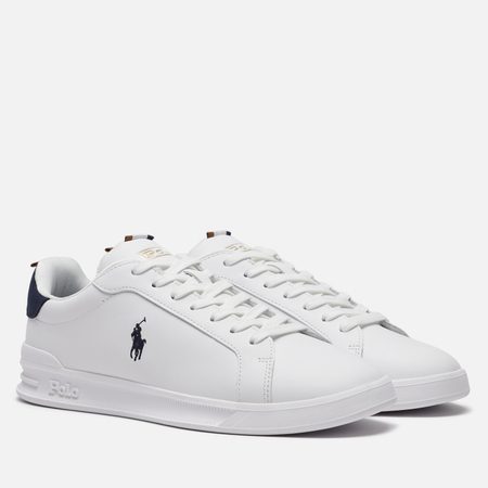 Мужские кроссовки Polo Ralph Lauren Heritage Court II, цвет белый