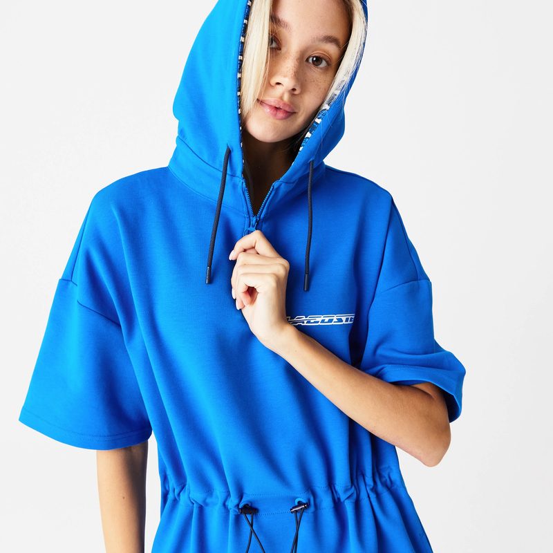 Женское платье Lacoste с капюшоном на молнии 3