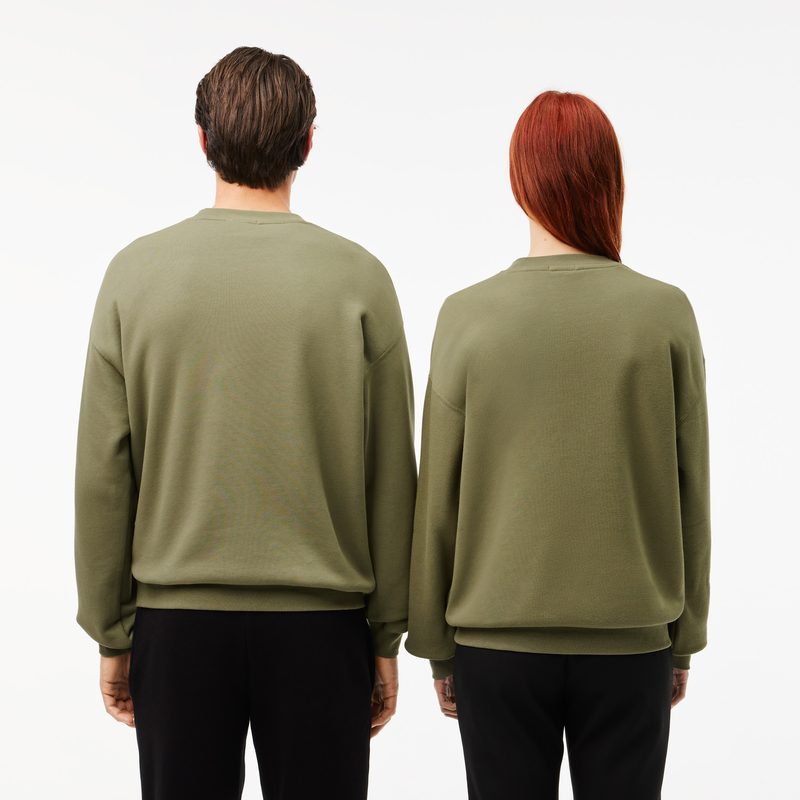 Флисовый свитшот Lacoste унисекс 2