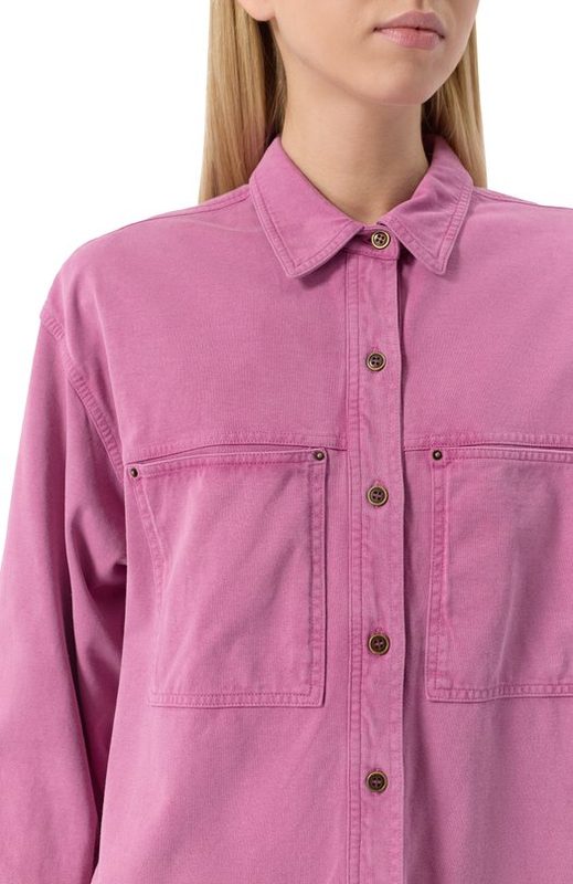 Хлопковая рубашка Isabel Marant Etoile 5