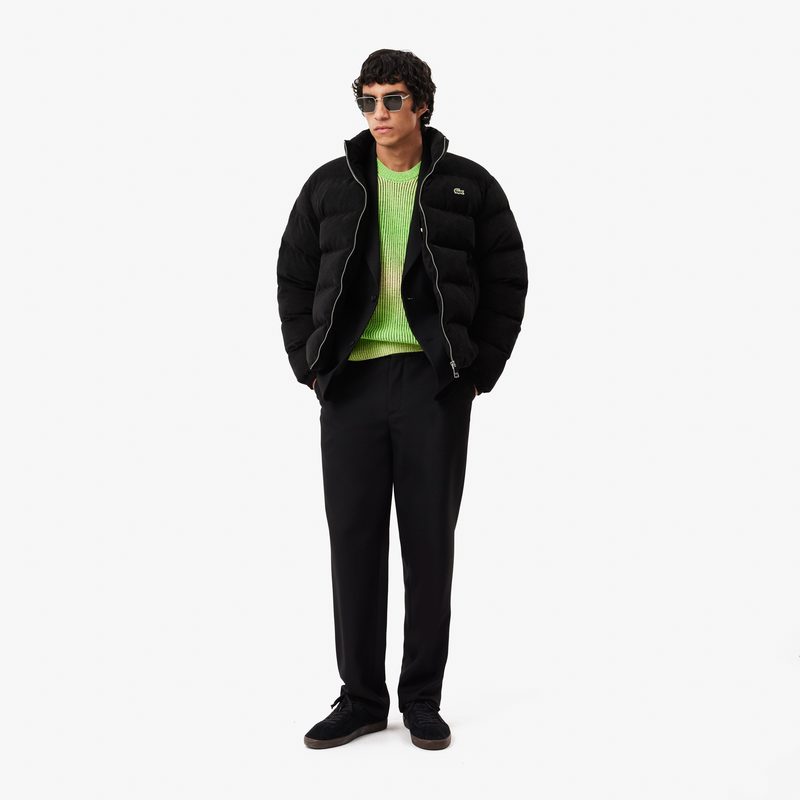 Мужская вельветовая куртка-пуховик Lacoste 4